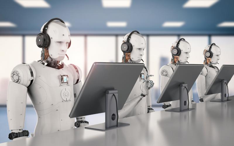 Call Center centro de llamadas robot inteligencia artificial